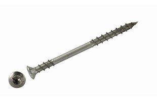 Visserie Spax inox double filetage petite tête Ø4.5 x 60mm - 100 pièces