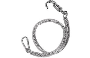 Longe d'attache - acier gainé plastique