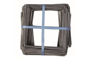 Agrafes métalliques biseautées 20 x 20 x 20cm - Ø3.8 - 100 pièces