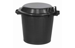 Poubelle avec couvercle 80L