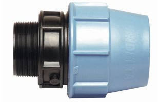 Embout mâle (fileté) - polypropylène