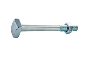 Boulon de charpente tête carré 4 pans écrou hexagonal