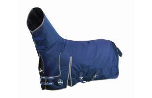 Couverture d'extérieur 300g/m² couvre-cou intégré - Horsewin Basic